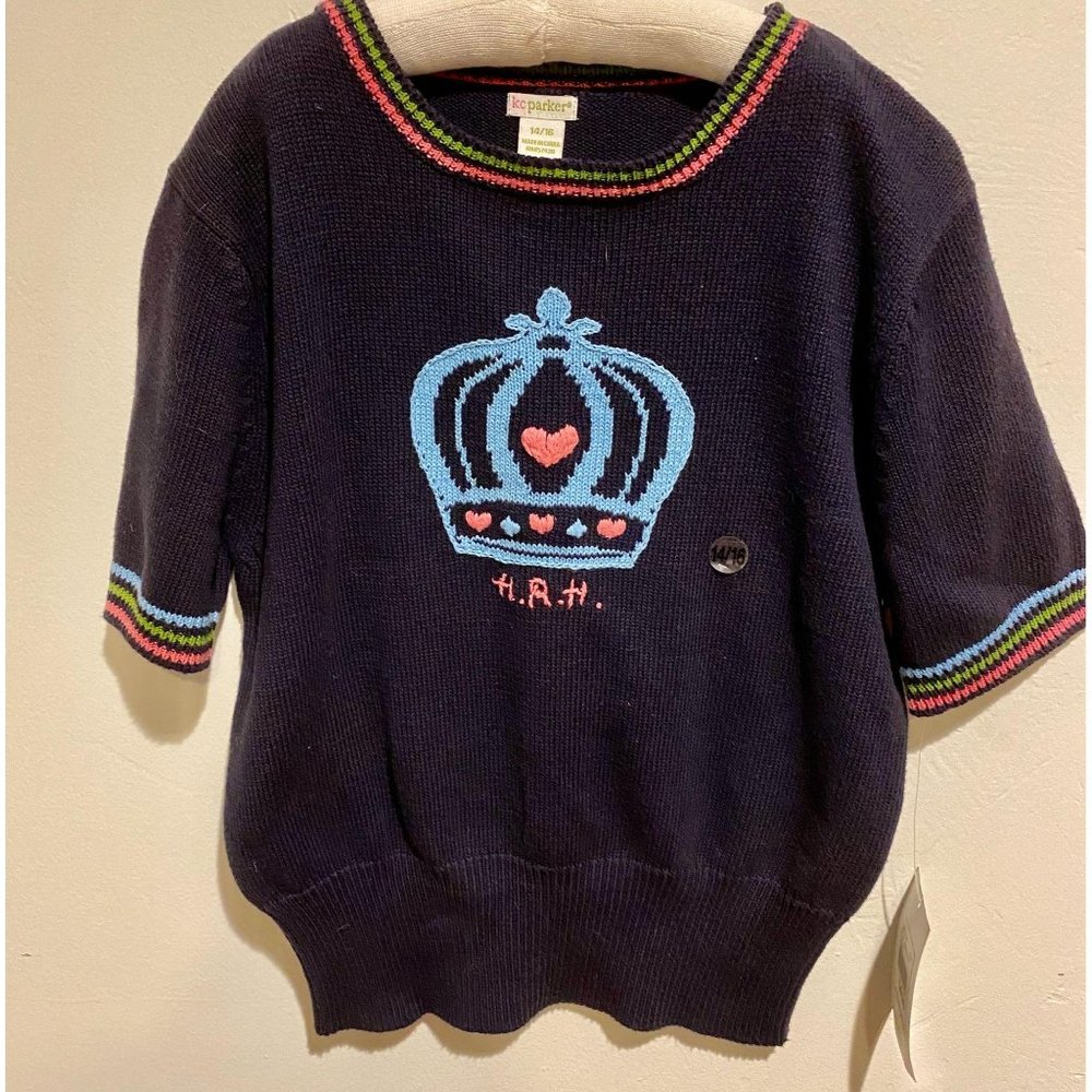 Kc parker Crown Sweater Navy 14/16